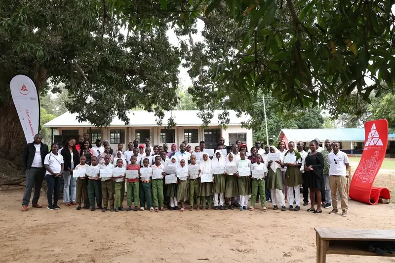 Grow A Classroom mentorship at Mabokoni Primary School, Kwale County