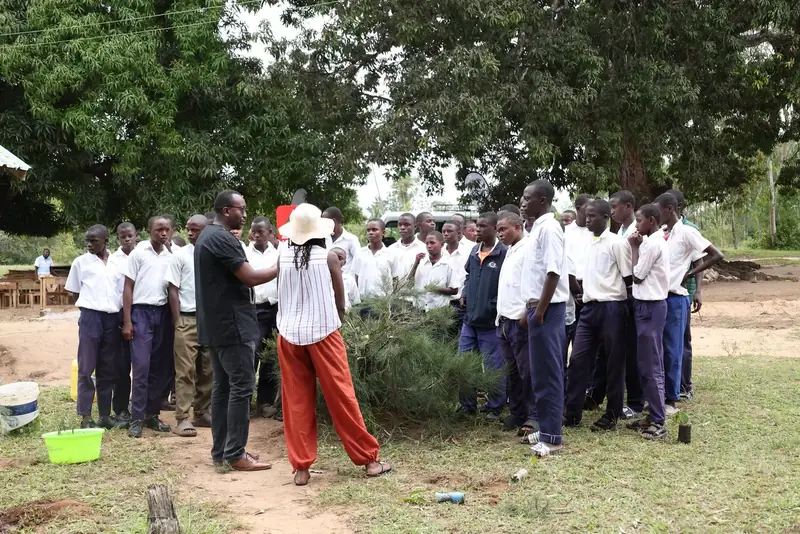 Grow A Classroom mentorship at Mabokoni Primary School, Kwale County