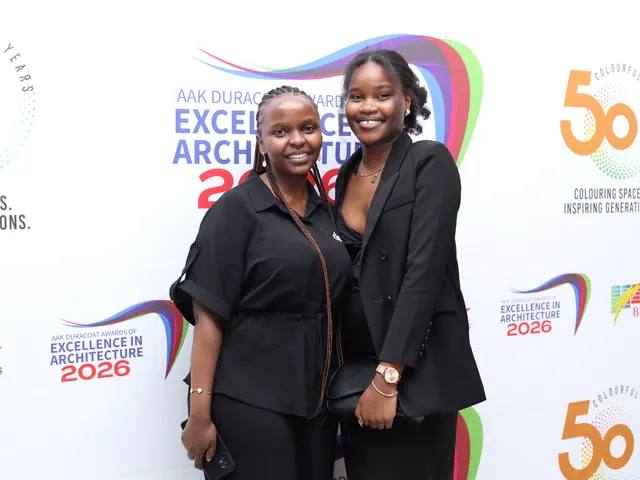 Guests at the Awards of Excellence 2026 photo wall