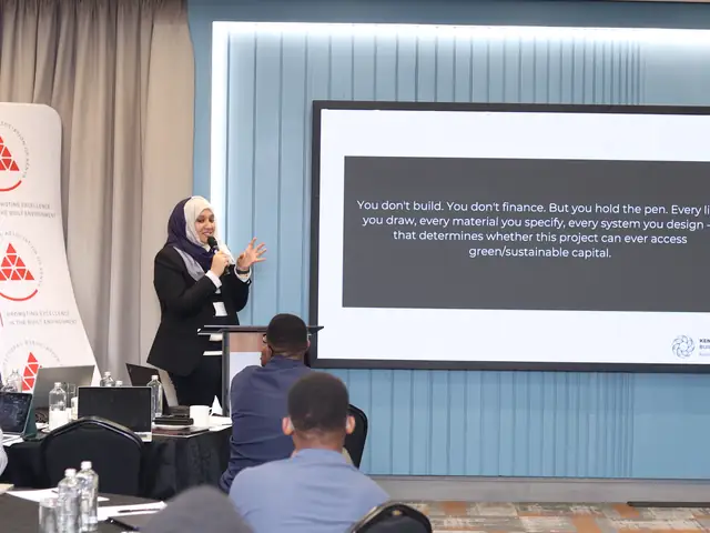 A presentation to the room